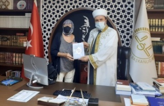 Alanya'da yerleşik yaşayan Alman müslüman...