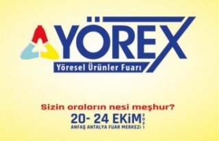 Alanya ürünleri YÖREX Fuarı'ndaki yerini...