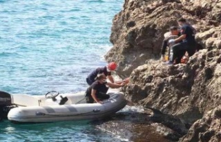 Antalya'da 40 metrelik falezlerden düşüp yaralanan...