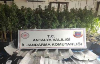 Aranırken saklandıkları villaları uyuşturucu...