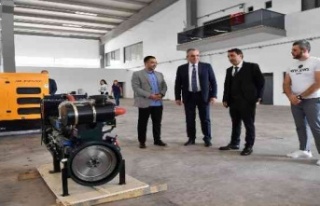 Başkan Esen, OSB Teknik Koleji'nde