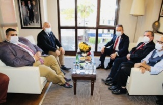 Böcek’in Alanya’daki ilk durağı ALTSO Başkanı...