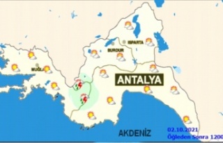 Alanya ve çevresinde bugün hava nasıl olacak?