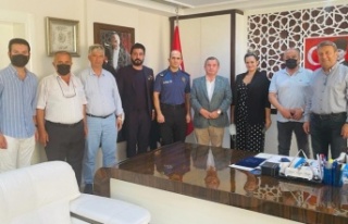 CHP'den Emniyet Müdürü Patat'a ziyaret