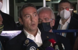 Fenerbahçe Başkanı Ali Koç, taraftarın sert tepkisine...