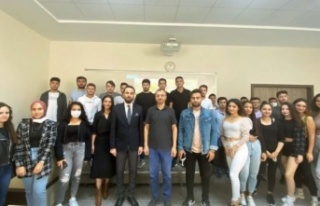 Fenercioğlu, tecrübelerini öğrencilere aktardı