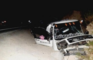 Gündoğmuş'ta feci kaza: 2 yaralı var