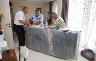 İhtiyaç sahibi Alman vatandaşa Alanya Belediyesi...