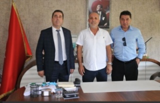 Kaymakam ve emniyet müdürlerinden Alanyaspor'a...