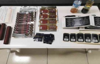 Kontrol noktasında durdurulan araçlardan kaçak...