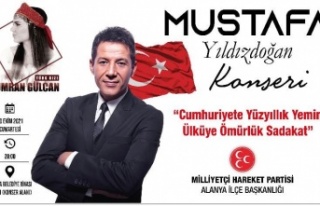 MHP Alanya'dan Cumhuriyet Şöleni'ne özel...