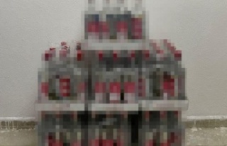 Otelde 78 litre kaçak alkol ele geçirildi