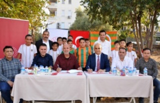 'Sokaklar Bizim Futbol Projesi'nin protokolü...