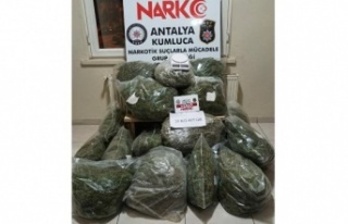 26 kilo esrar bulunduran 3 uyuşturucu taciri tutuklandı