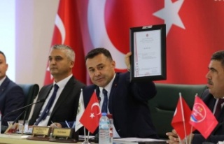 Alanya Belediyesi 'Alaiye Su' patentini...