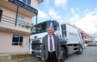 Alanya Belediyesi araç filosunu geliştirmeye devam...