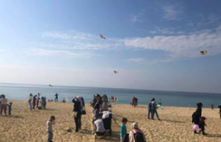 Alanya'da uçurtma şenliği heyecanı