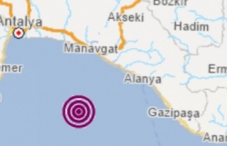 Alanya'yı korkutan deprem