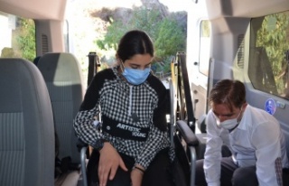 Alanya’da 191 engelliye 1532 kez hizmet verildi