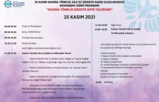 ALKÜ, kadına yönelik şiddette karşı panel ve...