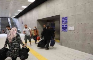 Batı Gar otoparkı hizmete hazır