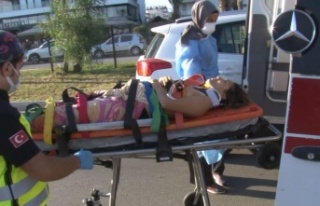 Denizde yüzerken jet-skinin çarptığı kadın yaralandı