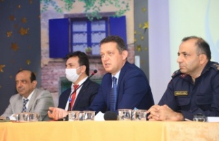 Kaymakam Ürkmezer başkanlığında ‘Ahenk’ toplantısı