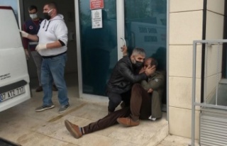 Kazada ölen kardeşinin tabutunu görünce gözyaşlarıyla...