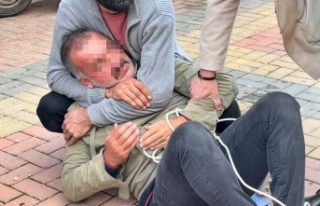 Alanya'da esnafın yakalayıp elektrik kablosuyla...