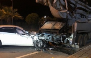 Alanya'da feci kaza! Rektör Kalan hastaneye...