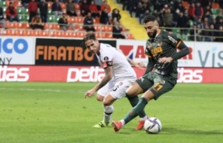 Alanyaspor 3 puanı kaçırdı: 1-1