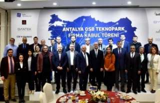 Antalya OSB Teknopark'a 125 milyon TL'lik...