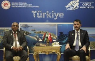 Bakan Kurum, Libya Çevre Bakanı el-Münir ile görüştü
