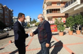 Kaymakam Ürkmezer'den hayırseverlere ziyaret