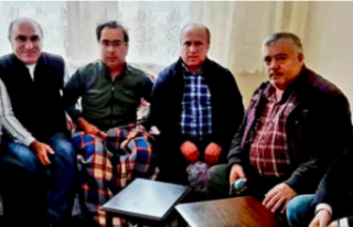 Muhtarlardan Alanya'da darp edilen şoföre ziyaret