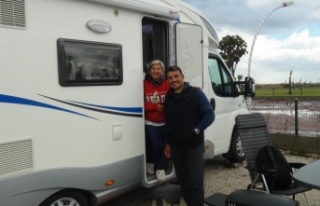 Vatandaşların 12 ay karavan tatili kıskandırıyor