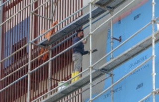 5 yıldızlı otelin çatısında çıkan yangını...