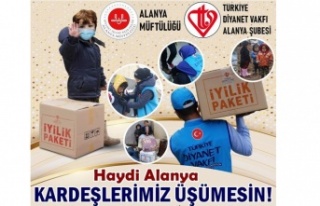 Alanya Müftülüğü'nden yardım kampanyası