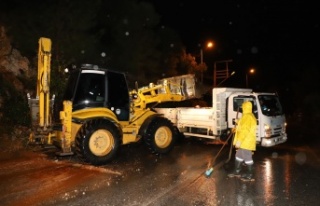 Alanya Belediyesi 7/24 görev başında