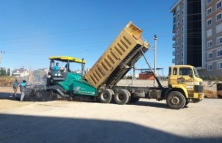 Alanya Belediyesi asfalt atağını 2022’de de sürdürüyor 