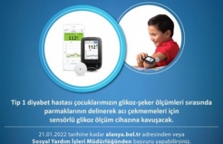 Alanya Belediyesi diyabetli çocuklara ücretsiz ölçüm...