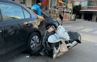 Alanya'da korkutan kaza