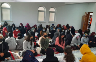 Alanya Müftülüğü Gazipaşalı öğrencileri ağırladı