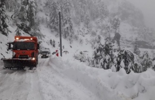 Alanya ve çevresi için kar yağışı uyarısı