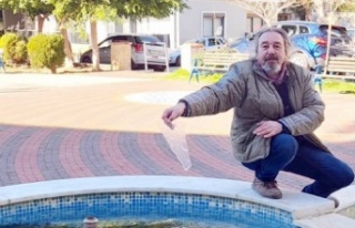 Alanya’da havuzlar buz tuttu