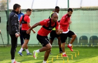 Alanyaspor'da Başakşehir maçı hazırlıkları...