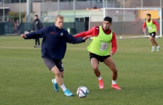 Alanyaspor, Galatasaray maçı hazırlıklarını...