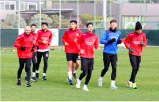 Alanyaspor, Giresunspor maçı hazırlıklarını...
