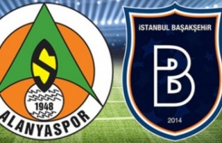 Alanyaspor'un Başakşehir 11'i belli oldu