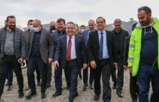 Başkan Böcek, Gazipaşa Kültür Merkezi inşaatını...